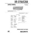 SONY XRC350 Manual de Servicio