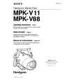 SONY MPK-V11 Manual de Usuario