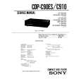 SONY CDP-C910 Manual de Usuario