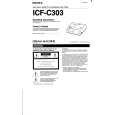 SONY ICF-C303 Manual de Usuario