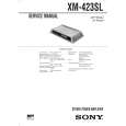SONY XM423SL Manual de Servicio