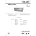SONY TCSD1 Manual de Servicio