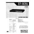 SONY STJX35L Manual de Servicio