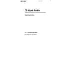 SONY ICF-CD825RM Manual de Usuario