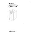 SONY CDL-1100 Manual del propietario