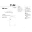 SONY SPPID910 Manual de Servicio