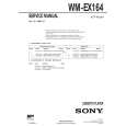 SONY WMEX164 Manual de Servicio