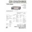 SONY CDXC910RDS Manual de Servicio