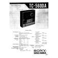 SONY TC560DA Manual de Servicio