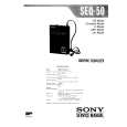 SONY SEQ50 Manual de Servicio