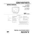 SONY GDMF400 1 Manual de Servicio