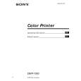 SONY DMP-1000 Manual de Usuario