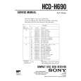 SONY HCDH690 Manual de Servicio