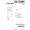 SONY DHCVZ50MD Manual de Servicio