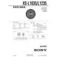 SONY XSL1235 Manual de Servicio