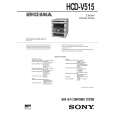 SONY HCDV515 Manual de Servicio