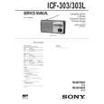 SONY ICF303/L Manual de Servicio