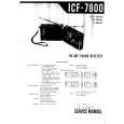 SONY ICF7800 Manual de Servicio