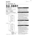 SONY SUXBR1 Manual de Usuario