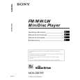 SONY MDXC8970R Manual de Usuario