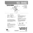 SONY VCL2046C Manual de Servicio