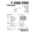 SONY FV3000 Manual de Servicio