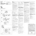 SONY WM-FS221 Manual de Usuario