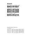 SONY BKS-R3209 Manual de Servicio