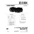 SONY XSE464 Manual de Servicio