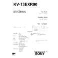 SONY KV13EXR90 Manual de Servicio