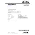 SONY JAXS5 Manual de Servicio