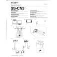 SONY SSCN3 Manual de Usuario