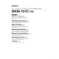 SONY BKM102 Manual de Usuario