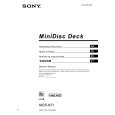 SONY MDS-NT1 Manual de Usuario