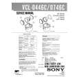 SONY VCL0746C Manual de Servicio