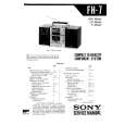 SONY FH7 Manual de Servicio