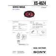 SONY XS-4624 Manual de Usuario