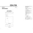 SONY CDX3700 Manual de Servicio