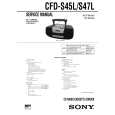 SONY CFDS47L Manual de Servicio