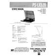 SONY PSLX520 Manual de Servicio