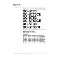 SONY XCST30CE Manual de Servicio