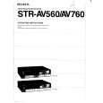 SONY STR-AV760 Manual de Usuario