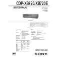 SONY CDPXB720/E Manual de Servicio