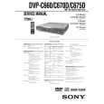 SONY DVP-C660 Manual de Usuario