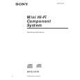 SONY MHC-V818 Manual de Usuario