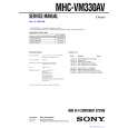 SONY MHCVM330AV Manual de Servicio