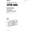 SONY CFD-460 Manual de Usuario