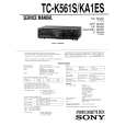 SONY TC-K561S Manual de Servicio