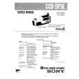 SONY CCDSP5E Manual de Servicio