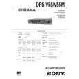 SONY DPSV55/M Manual de Servicio
